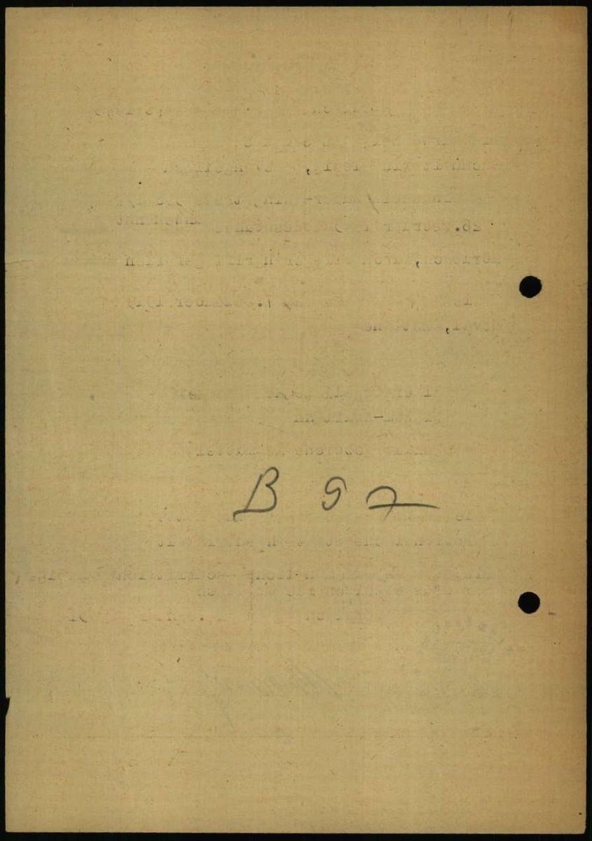 Scan of Virve Leoke: death certificate, back