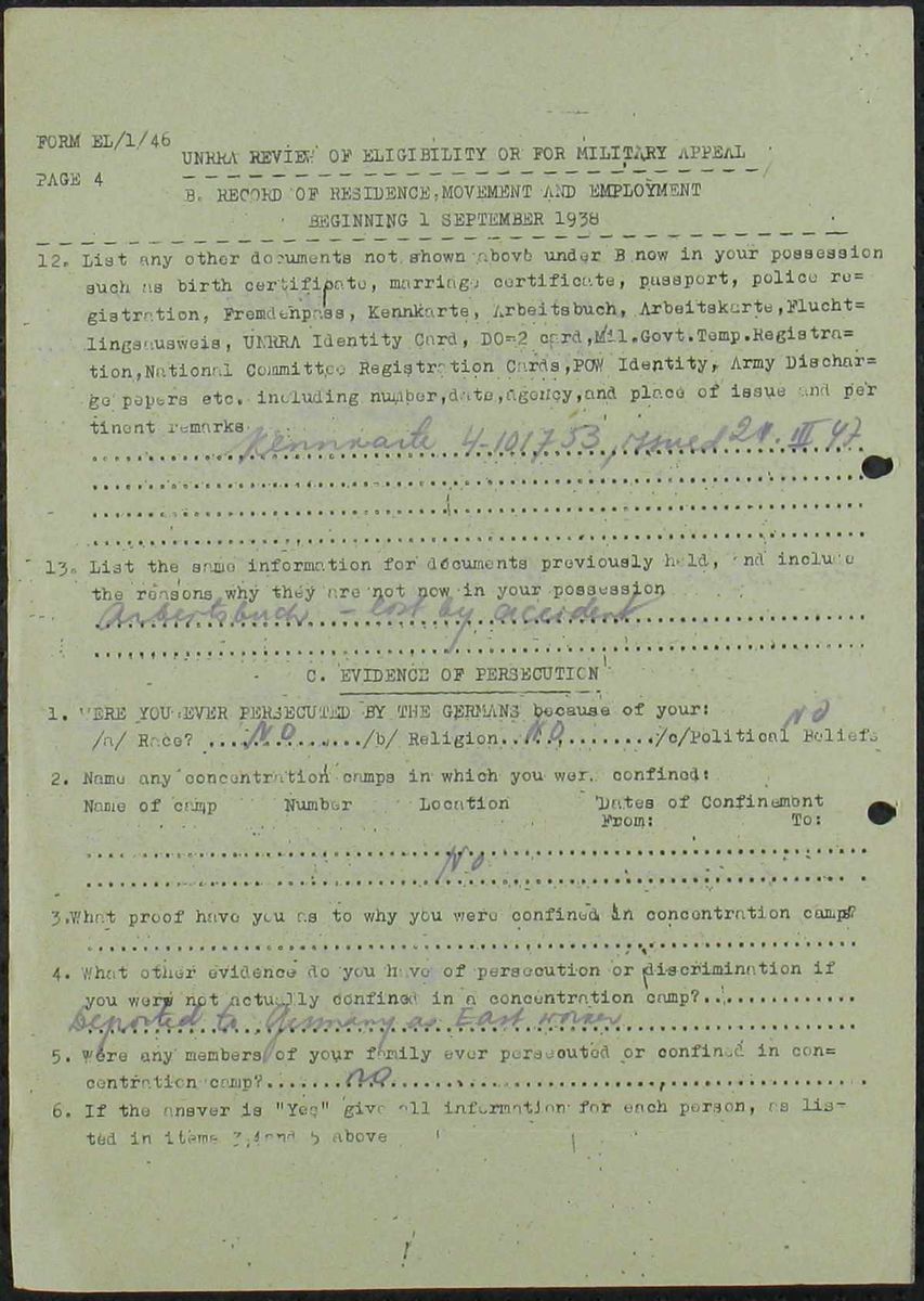 Scan of Linda Leoke: UNRRA review p4