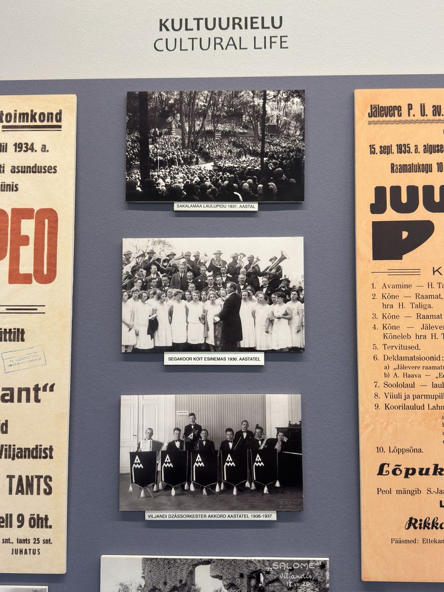 Viljandi Museum display, set 2 no. 9