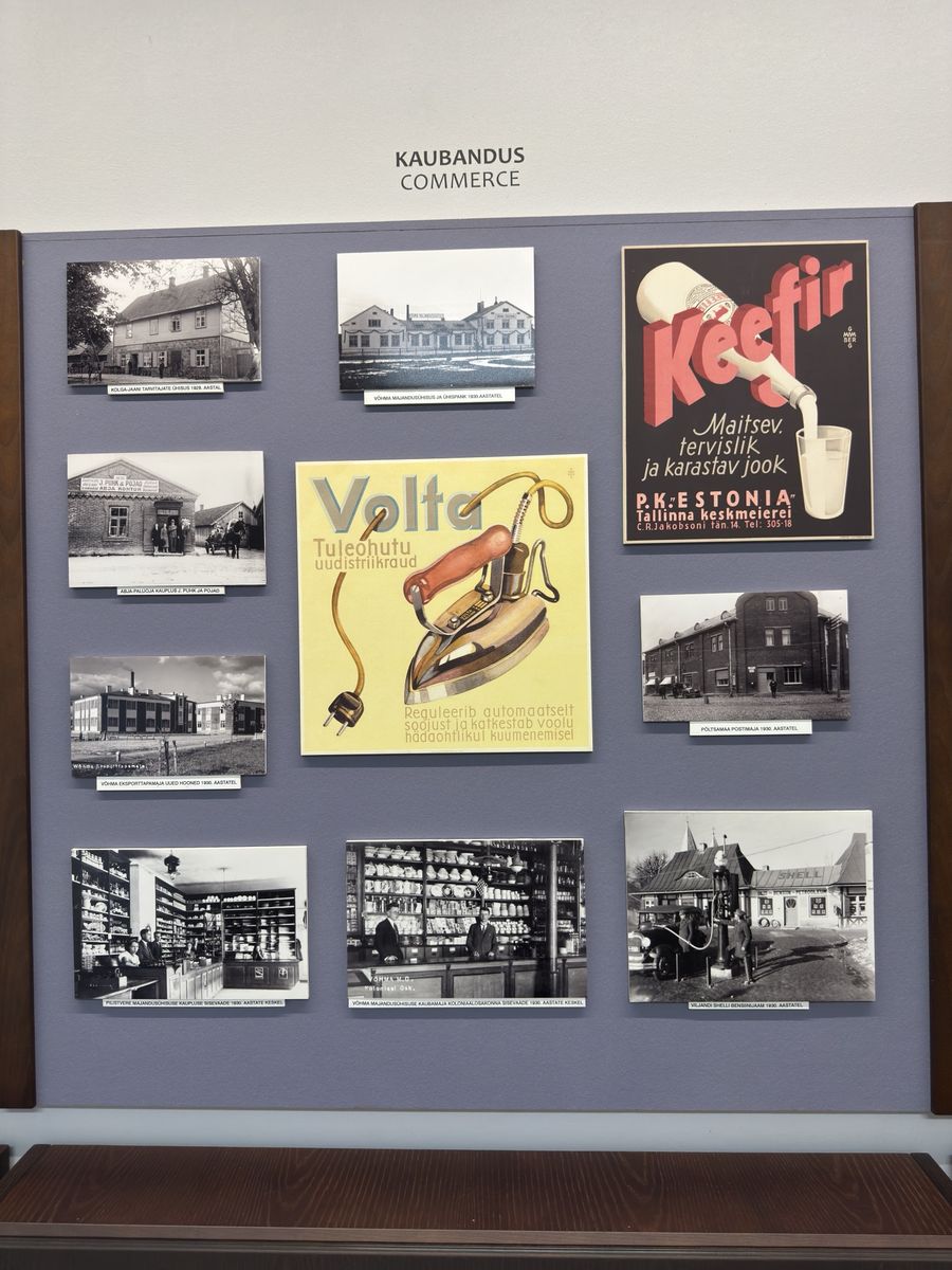 Viljandi Museum display, set 2 no. 12