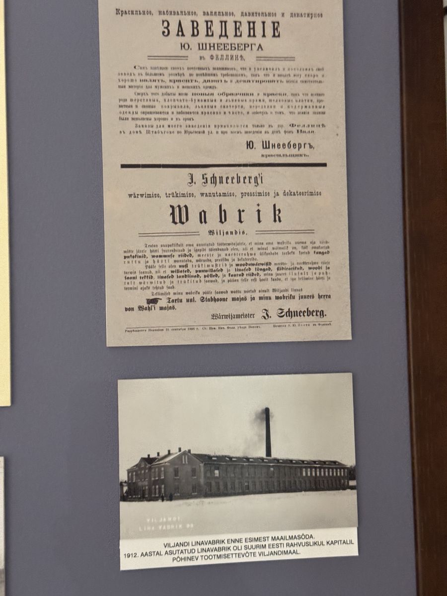 Viljandi Museum display, set 3 no. 14