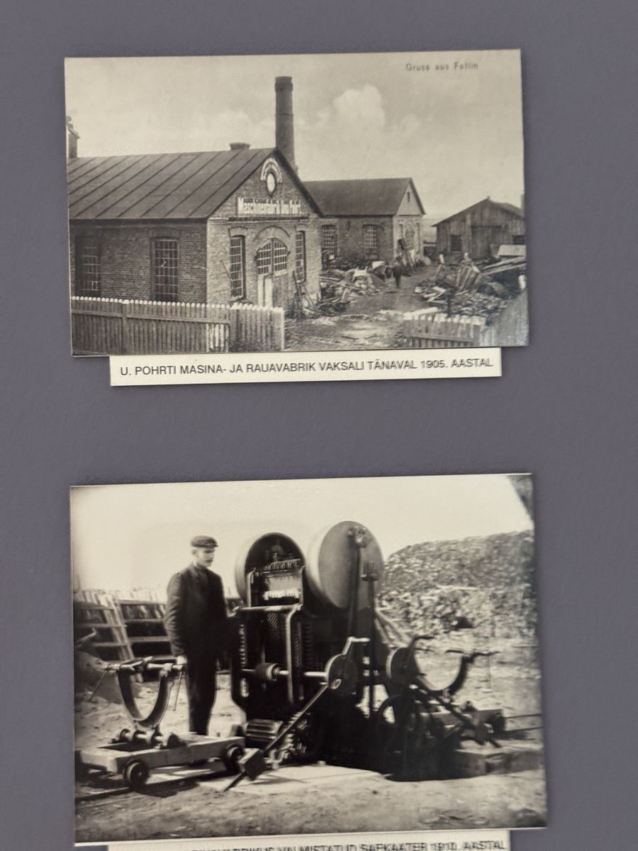 Viljandi Museum display, set 3 no. 15