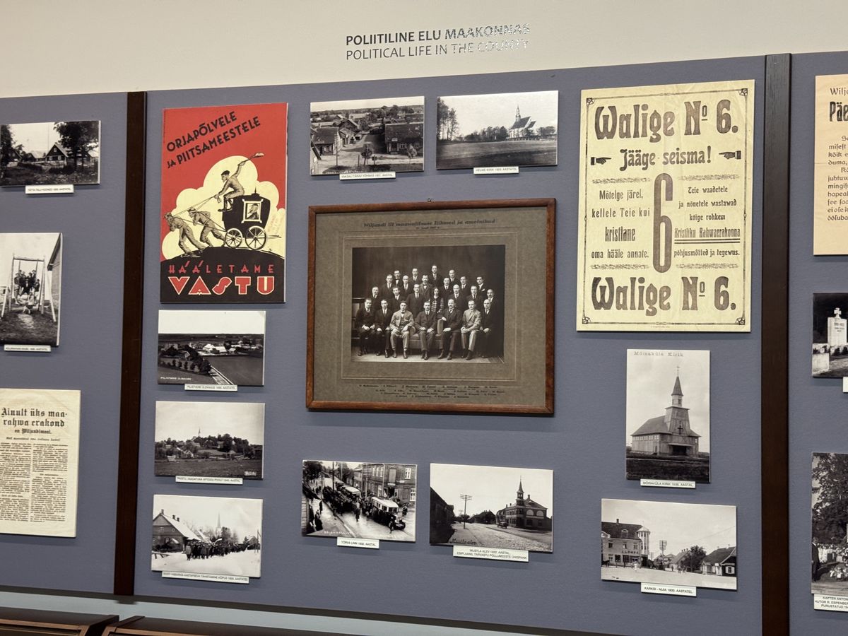 Viljandi Museum display, set 4 no. 5
