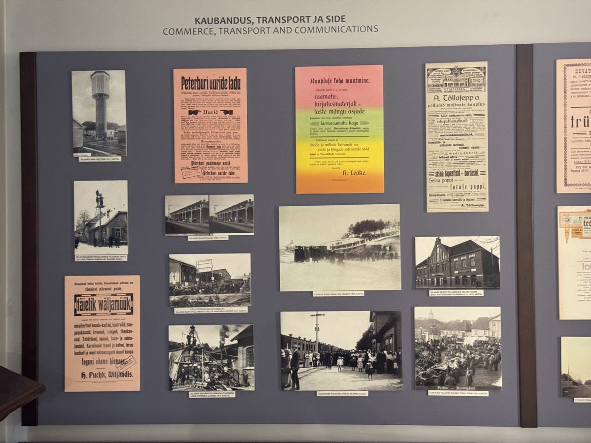 Viljandi Museum display, set 4 no. 6