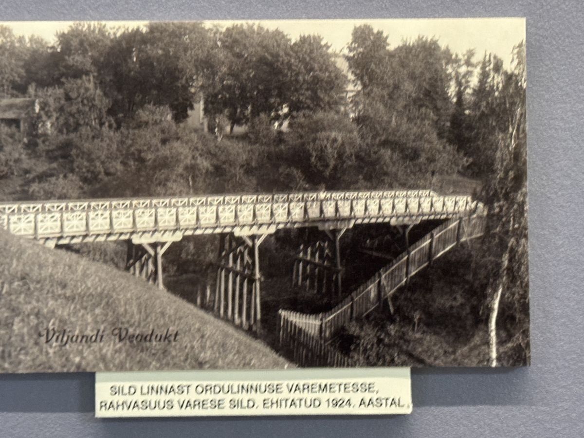 Viljandi Museum display, set 4 no. 19