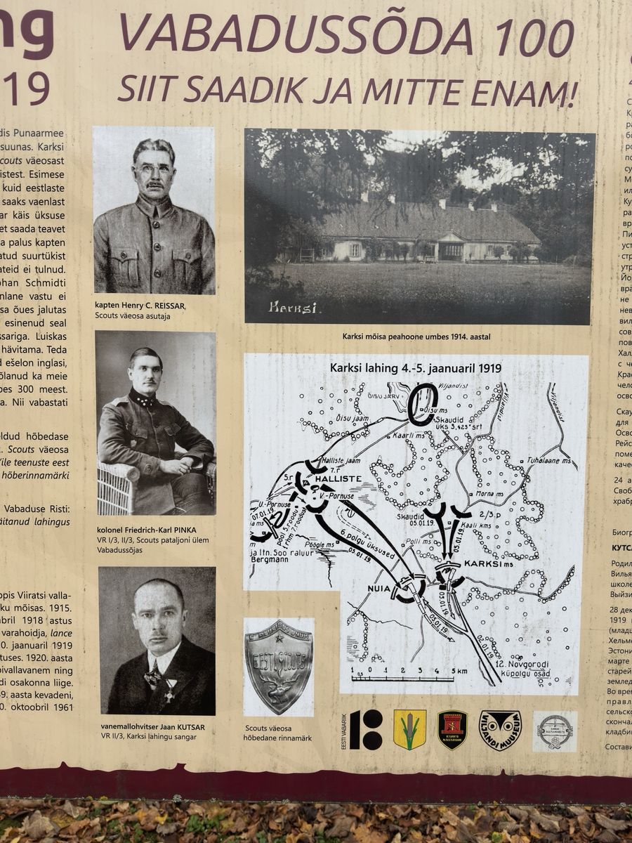 Karksi battle board: map 1