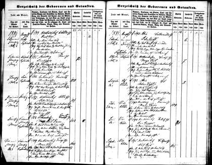 Halliste births Sep 1881: entries 184-195