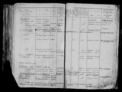 Paistu household books: Koik pages 7 of 9 (Peeter Koik and Els, son Johan b. 19.8.1881)