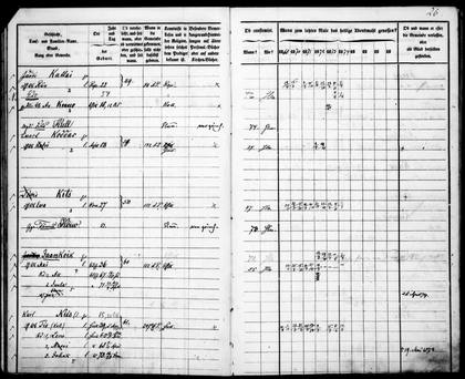 Helme household books: Koik pages 6 of 13 (other Koik families)