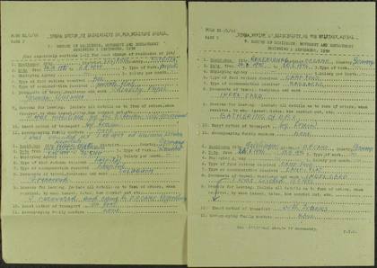 Elmar Koik: UNRRA review pp2-3, Viljandi, hospitals, Regensburg, Geislingen