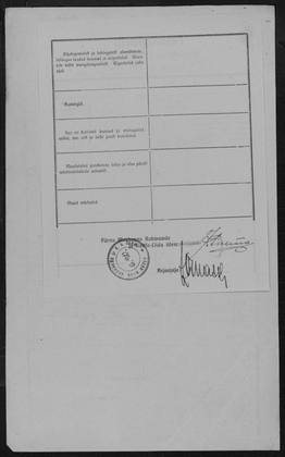 Juhan Koik: service record back, signatures (ERA.680.3.9 img 270)