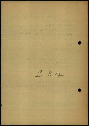 Virve Leoke: death certificate, back