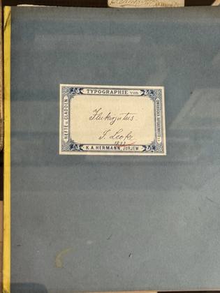 Ilukirjutus J Leoke 1897 copybook